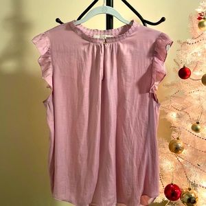 Loft Sleeveless Blouse, Purple